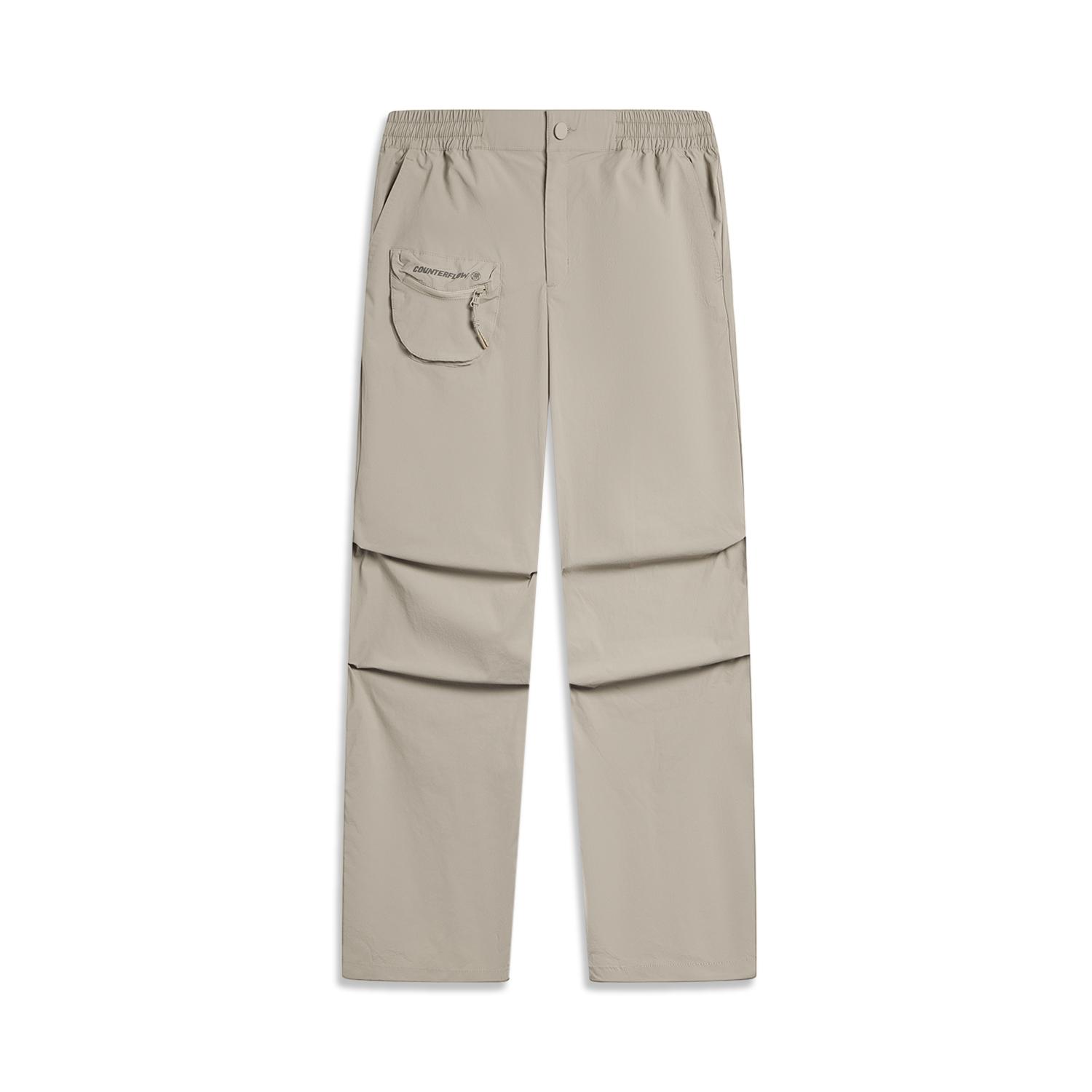 

Li Ning CF Playful Attitude Letter Logo Повседневные прямые трикотажные спортивные брюки женские брюки AYKU628-1 XXL