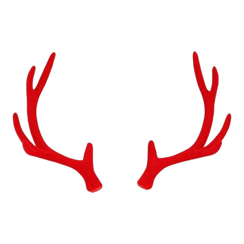 Simulation Resin Antler Headpiece for Cosplay and Theme Party Easy to Use Christmas Theme Headband Making Accessories