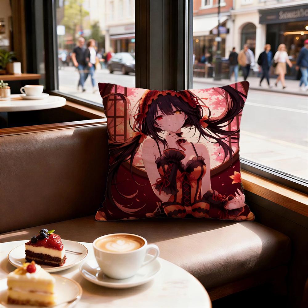 Anime DATE A LIVE Cushion Cover Decorative Cushions Covers Cover Sofa X Pillow Piece X X Pillowcase
