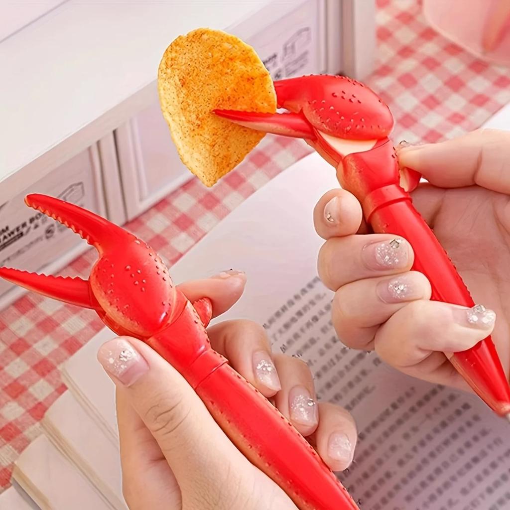 0.5mmBallpoint Pen Creative Crab Pliers Pen Student Creative Stationery Office Signature Pen School Stationery Fun Student Gifts