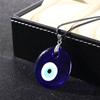 Friendship Lucky Party Clavicle Chain Blue Eye Pendant Choker Necklace for Women Amulet Necklace