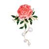 Chinese Style Peony Brooch Women'S Luxury Retro Pearl Flower Pin Feeling Clothes Corsage Accessories