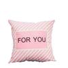 Geometric Pink Simple Fashion Pillow Modern Letter Cushion Ins Small Fresh Pillow Case Sofa Cushion Pillow