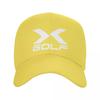 Personalized Golf X Logo Baseball Cap Sun Protection Unisex Womens Adjustable Dad Hat Summer Snapback Caps