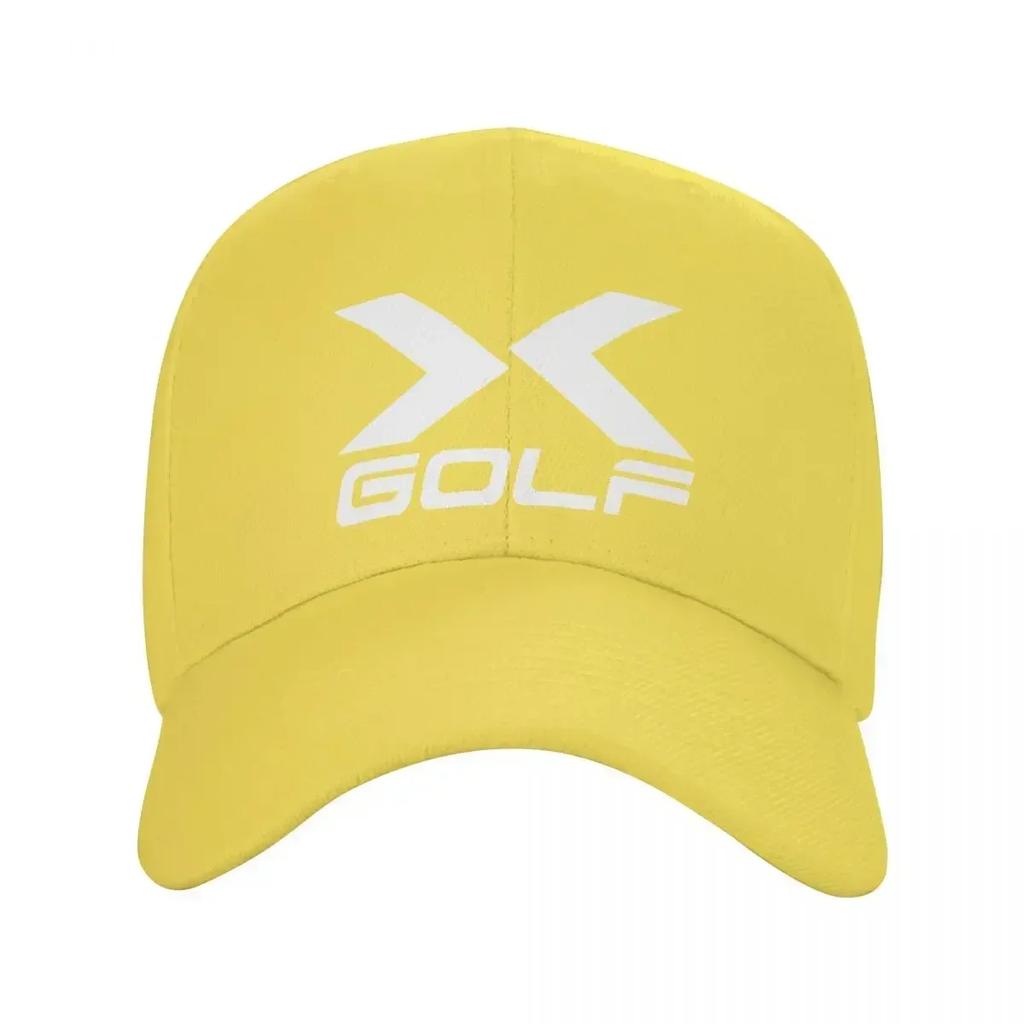 Personalized Golf X Logo Baseball Cap Sun Protection Unisex Womens Adjustable Dad Hat Summer Snapback Caps