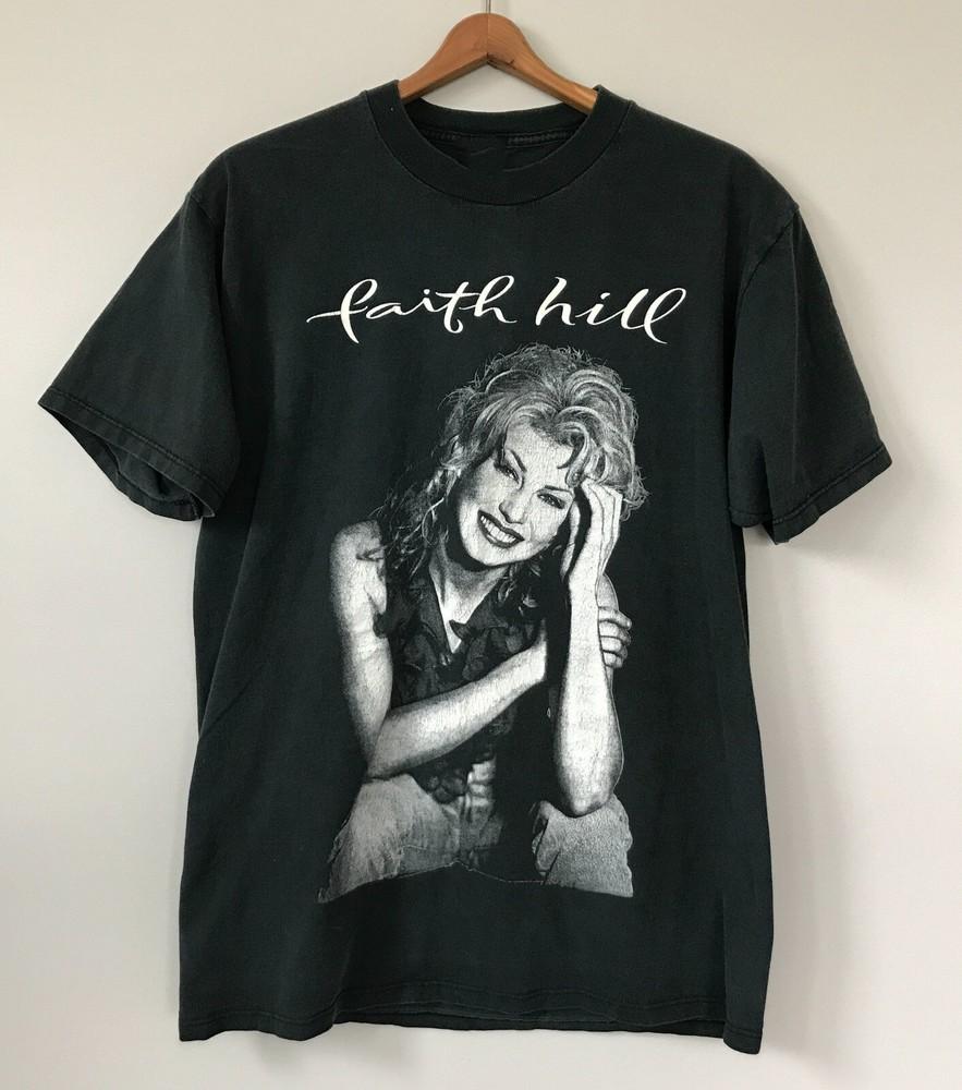 

Faith Hill Tour Men Tshirt Black Unisex Tee All Sizes S to 5XL Unisex T-Shirt XXXL
