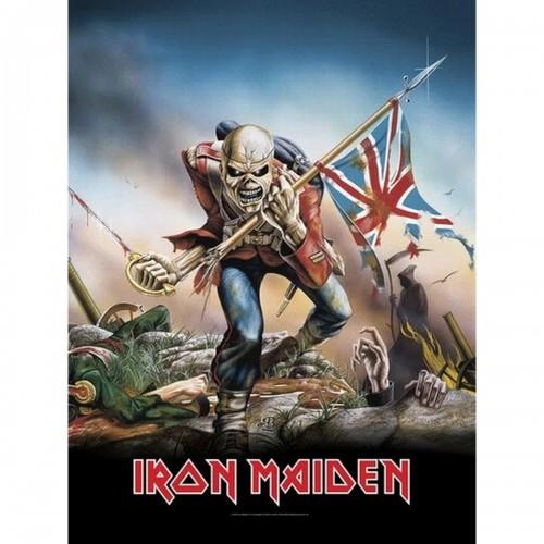 Iron Maiden The Trooper Sherpa Fleece Blanket