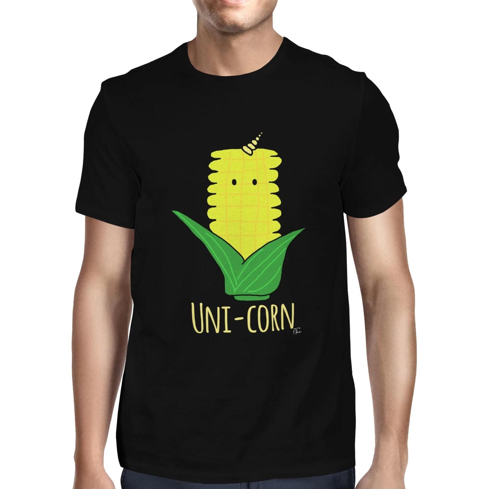 1Tee Mens Uni-Corn Cobb T-Shirt XS