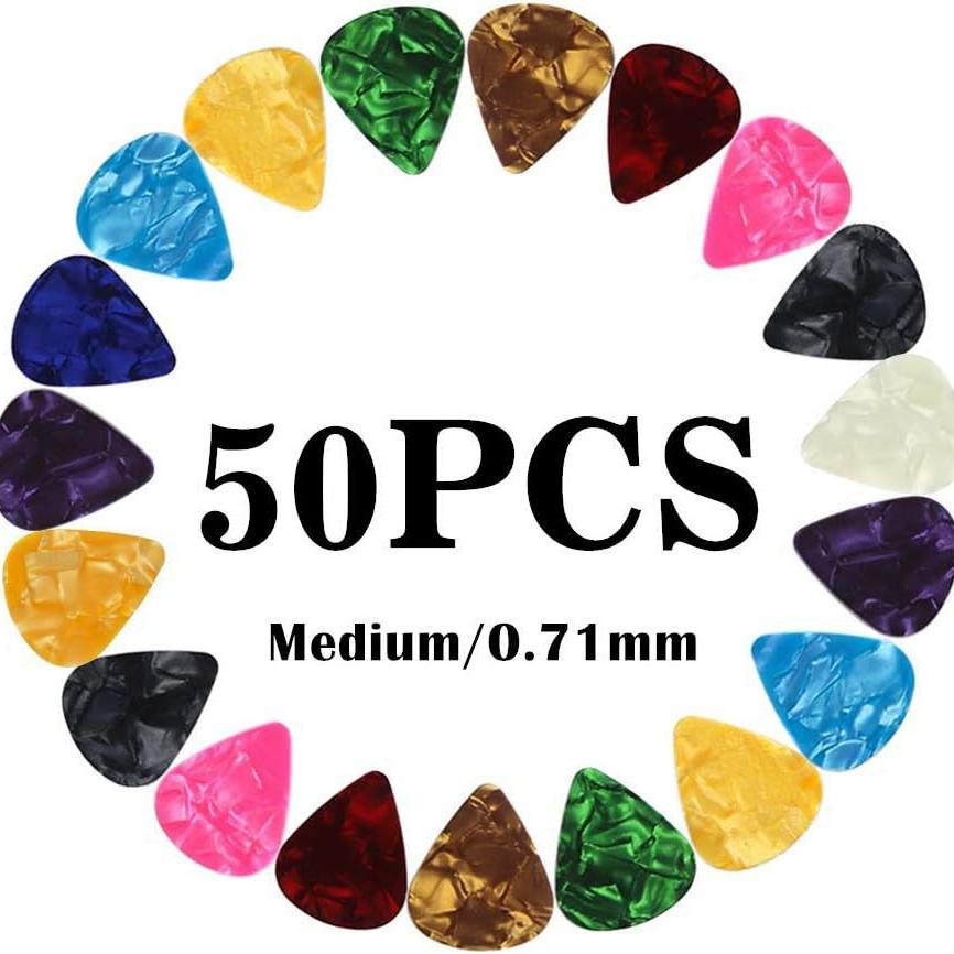 Bakelite and Celluloid Guitar Picks - Universal Multi-Color Selection