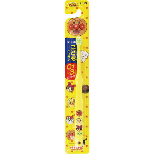 Children's Toothbrush (0-3 Years Old) Anpanman 1 Brush *As This Is an Assorted Product, Color Cannot Be Specified