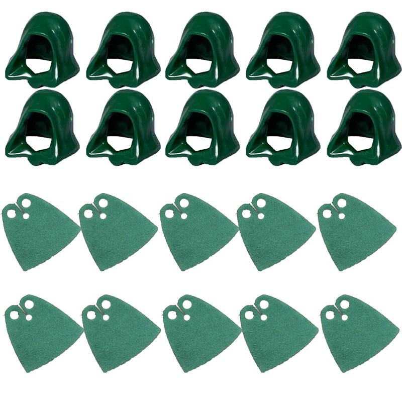 MOC Accesorii Personaj Blocuri de Construcție Soldat Medieval Glugă Purtând Palton Pelerină Robă de Luptă Mini Cărămidă Jucărie Băiat Cadou K034 DIY