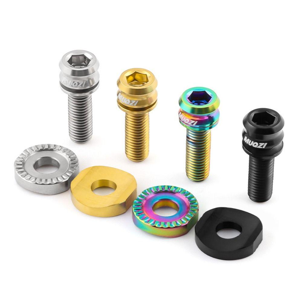 Half Moon Washer Bike Frame Fixing Screws Bicycle Fixing Screw Gasket  Cycling Frame Parts