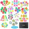 100 Pcs Novelty Toys Kids Party Favor Box Toys Birthday in Color Box