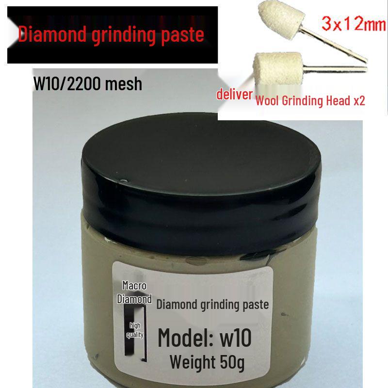 Diamond Polishing & Sharpening Paste with Beeswax for Jade Jewelry & Mold Mirror Finish