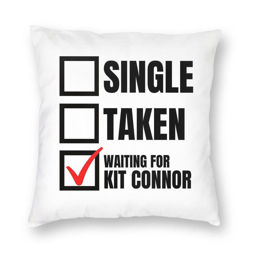 Waiting For Kit Connor Square Pillowcase Polyester Linen Velvet Printed Zip Decorative Pillow Case Car Cushion Cover