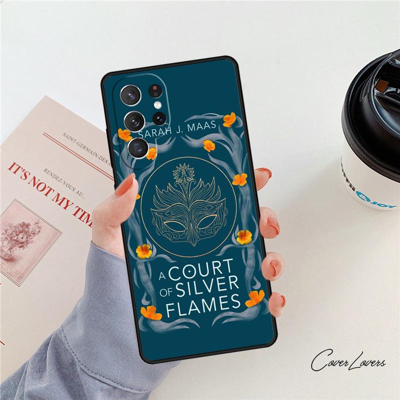 A Court of Mist and Fury Sarah J Maas phone case For Samsung Galaxy S24 S25 S23 S22 Ultra Note 10 20 Plus S20 S21 FE Cover