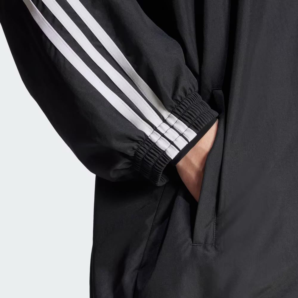 Adidas Womens Adilenium Season 3 Oversized Track Top Black Women Streetwear JD3392