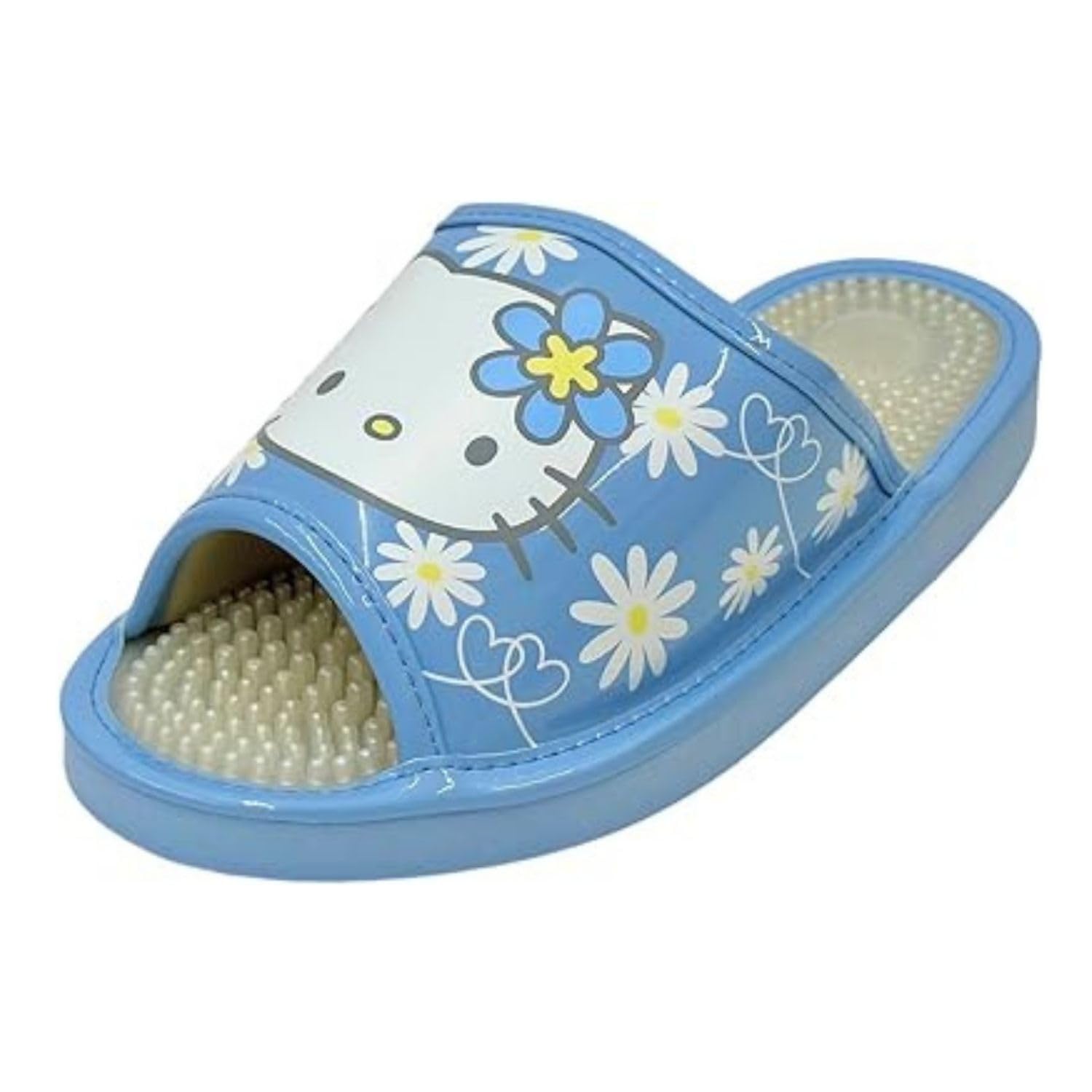 Sanrio Hello Kitty Health Sandals Slippers Relaxed Fit Saxophone Blue LL Multi-Corporation Women s (approx. 25cm) SA-4193G