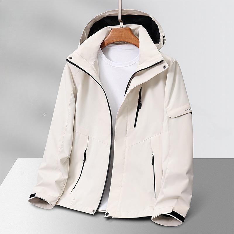 Jackets Men's and Women's Single-layer Jackets Outdoor Loose Windproof and Waterproof Travel Jackets
