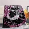 1PC Loona Print Flannel Blanket, High quality Comfortable for All Seasons, Home Decor, Warmth and Comfort, Perfect for Christmas Gifts 72