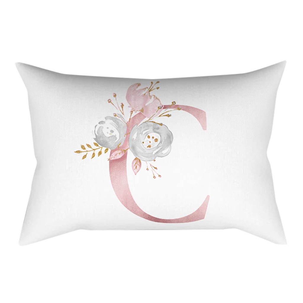 30x50 Cm Kinder Zimmer Dekoration Brief Kissen Englisch Alphabet Pillowcases