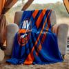 Islanders Blanket Flannel Throw for Sofa, Travel, Camping, Livingroom, Office, Chair and Bed Soft and Warm Holiday Birthday gifts