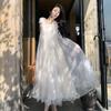 Bridal Wedding Robe, Fairy-Style Suspender Dress, Korean-Style Travel Photography Light Wedding Dress, Engagement Dress
