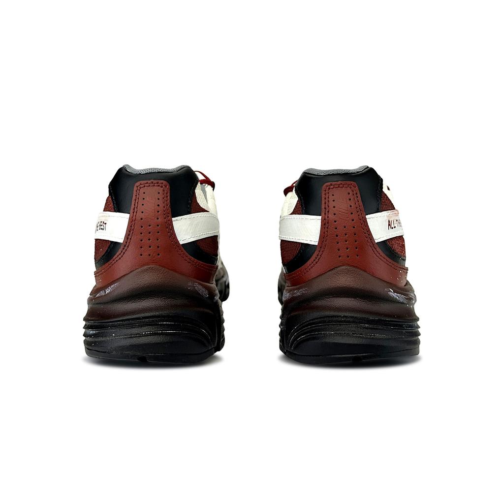 Nike Initiator Cushioning Abrasion Resistant Slip Resistant Low Top Running Shoes Men's Burgundy IO7609-101(Team1884-)