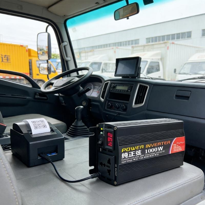 Reliable 1000W Pure Sinusoidal Technology Power Converter 48V Direct Current To 220V Conditioning Suitable For Travel Trailer And Home Backup