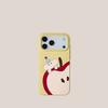 For Apple Elephant for Apple 17pro Mobile Phone Case 16proma X Soft Glue 13p Imitation Leather 12pro Cartoon 11