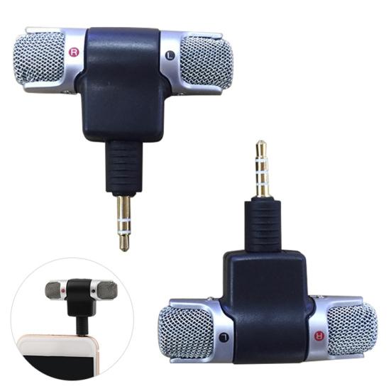ECM-DS70P Mini Stereo Microphone Voice Sound Mic for MD Cell Phone PC Laptop