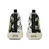 Stash X Anta Abrasion Resistant Slip Resistant High Top Canvas Shoes Black Green 11948681-11
