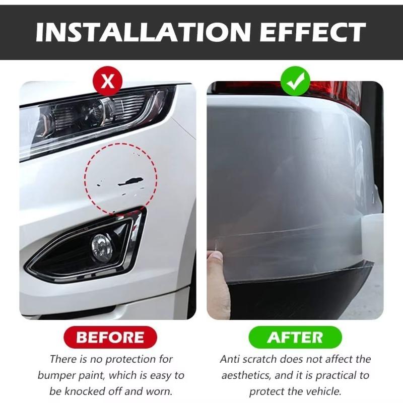 Car Door Transparent Protector Sticker Anti Scratch Tape Auto Trunk Sill Scuff Protector Film Door Edge Protective