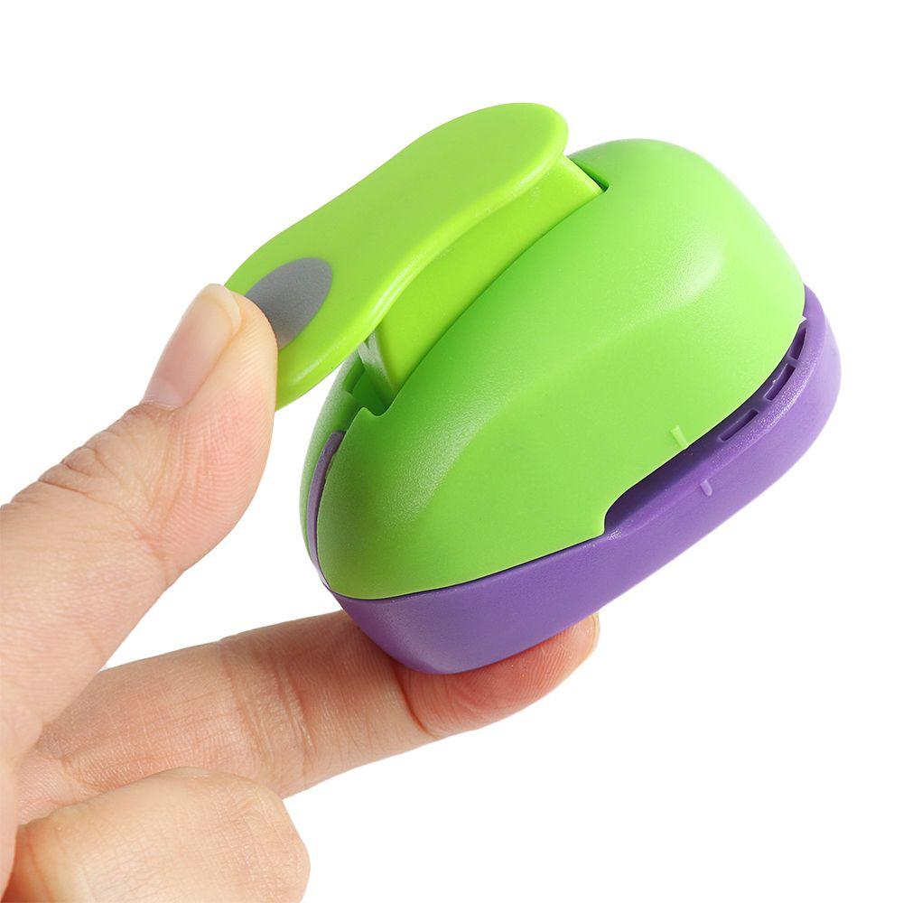 9mm 16mm 25mm Color Random Cute Handmade Scrapbooking Embossing Round Hole Punch Paper Shaper Cutter Cards Making