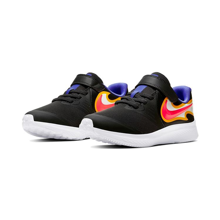Nike Star Runner 2 Fire Low top Kids' Running Shoes Persian Purple Children Aged 3 7 Years Old CW1614-001