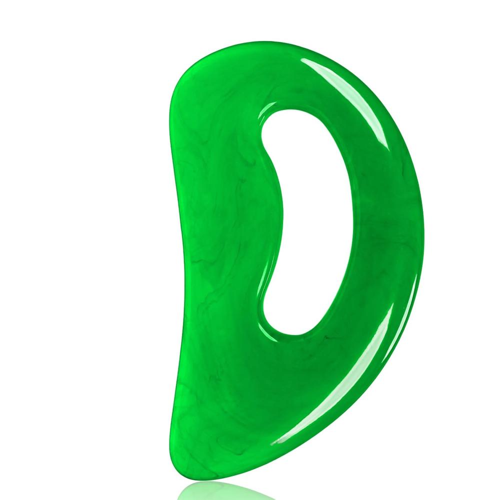 Resin Body Gua Sha Massage Tools Muscle Scraping Massage Tools for Lymphatic Drainage Cellulite Remove Body Sculpting Tools