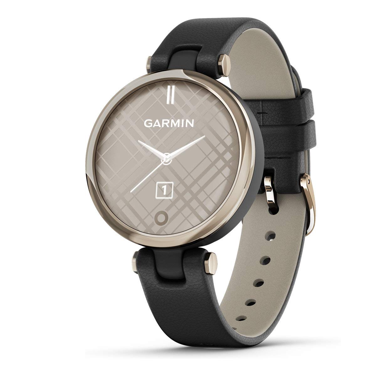 

GARMIN Lily Classic Black Gold Small Leather/Cream