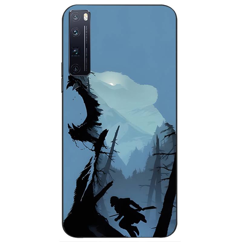 Hunting Animal and Fishing Man Phone Case Fundas for Huawei Y9 Y7 Y5 Y6 Prime 2019 Y9s Mate 30 20 10 Lite 40 Pro Nova 5t Cover