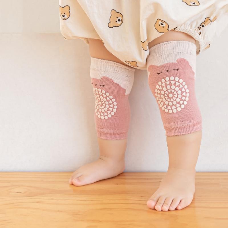 Kids Non Slip Crawling Knee Pads Infants Toddlers Baby Accessories Dot Knee Pads Protector Safety Kneepad Leg Girls Boys