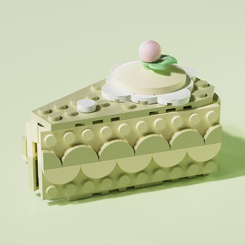Toylinx Cute Dessert Toys Model Building Blocks 12 Types Plastic Cake Blocks Toys Girls Birthday Gift For Boys Girls And Friends