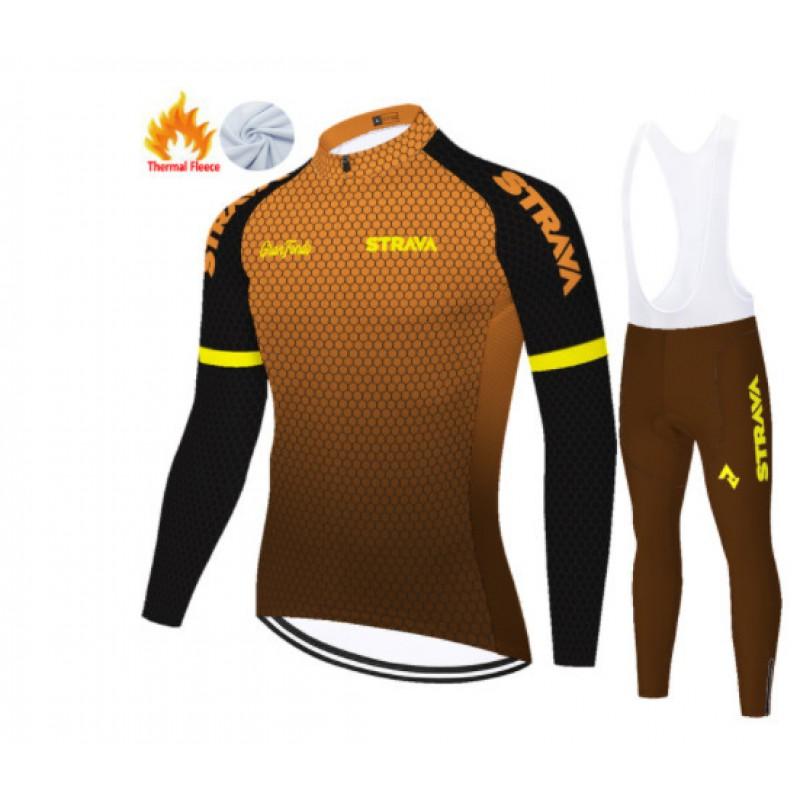 Mens Womens Long Sleeve Cycling Jersey Winter Thermal Windproof Bike Jacket Road XS
