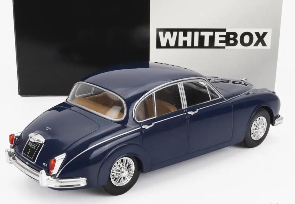 WHITEBOX Jaguar Miniature Car 1/24 JAGUAR Mark II 3.8 1959
