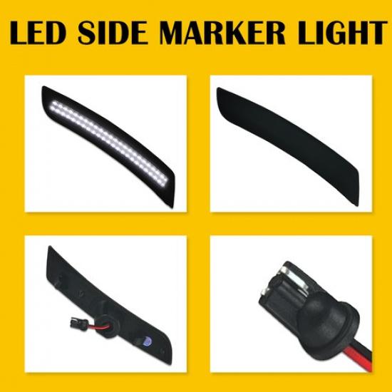 LED-Begrenzungsleuchten Seiten vorne & hinten für Chevy LS Camaro LT ZL1 SS 2016-