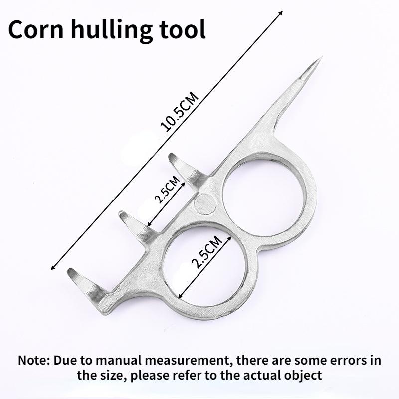 1 шт. практичная железная бытовая небольшая ручная кукурузоочистительная машина - управляемая молотилка ручная