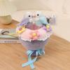 Jouet Peluche Bouquet d'Oiseaux Support Magnétique pour Épaule Pigeons Perroquets Cadeau Pour Femmes