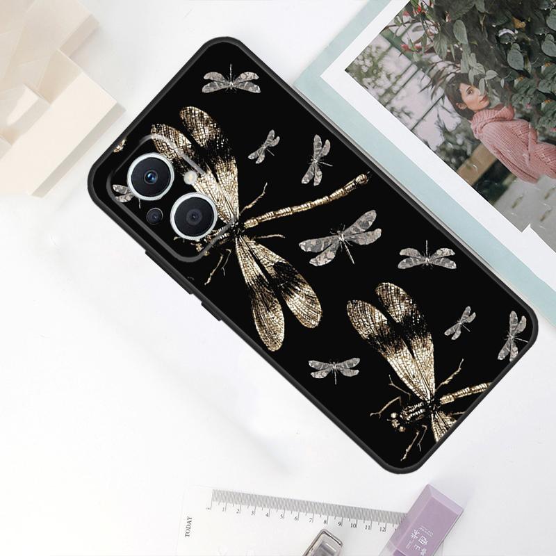 Dragonfly Case For OPPO Reno 11F 4Z 5Z 8T 10 Pro 4 6 7 8 5 Lite OPPO Find X6 Pro X2 X3 X5 Lite Cover