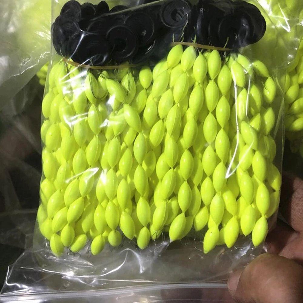 Float Fishing Buoys Fishing Line Stopper String Type Fishing Float Foam Space Bean Seven Star Float