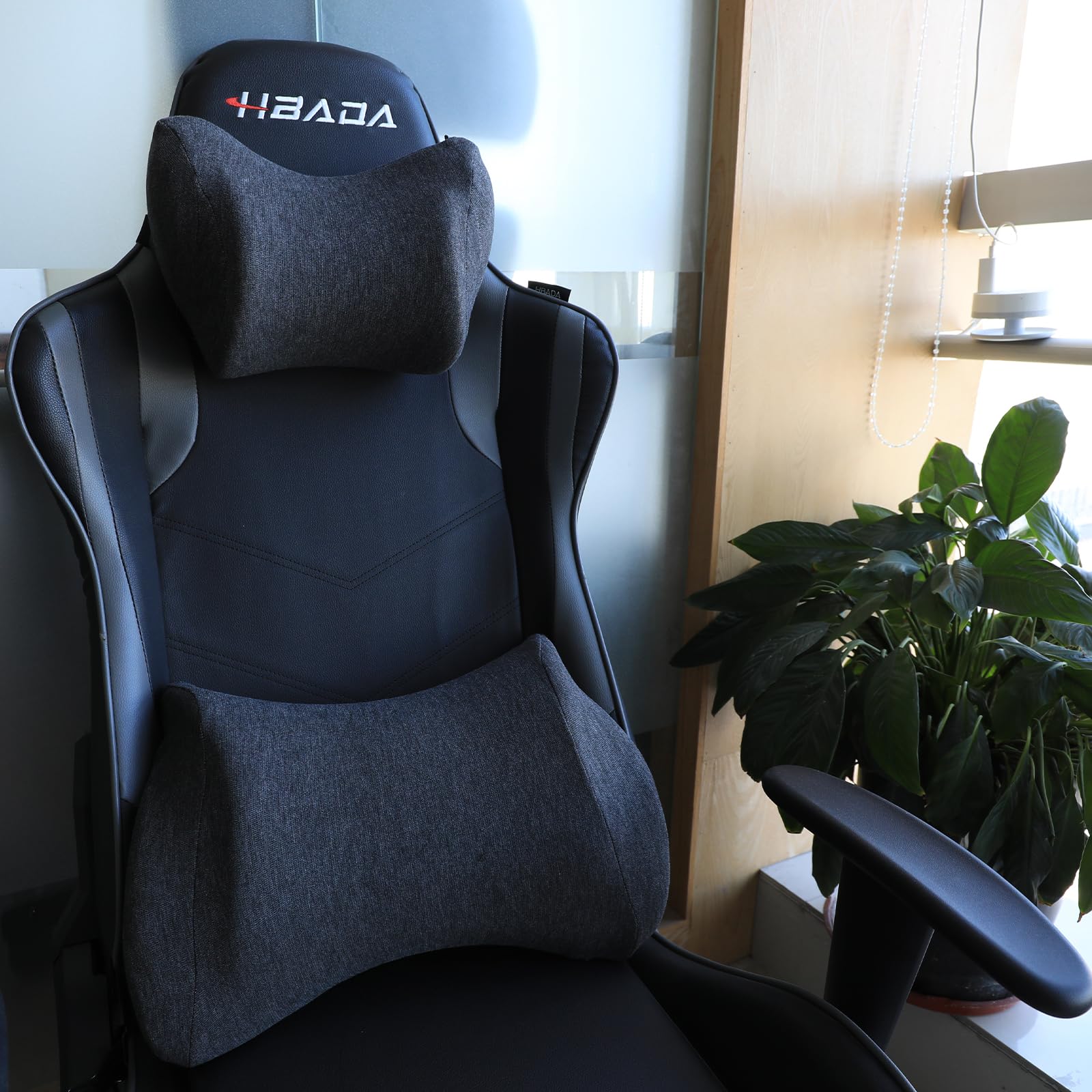 

Lumbar Support Breathable Car Memory Lumbar Cervical Support Pillow for Long Car or Home Use Pillow, Headrest, Foam, Support, Backrest, Drives,