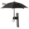 Beach Phone Accessories Umbrella with Suction Cup, UV Protection Mini Cellphone Umbrella, Universal Mobile Holder for Travel Outdoor Sun Shield