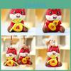 Plush Horse Zodiac Toy With Soft Short Pile For Chinese New Year Gift Or Decor